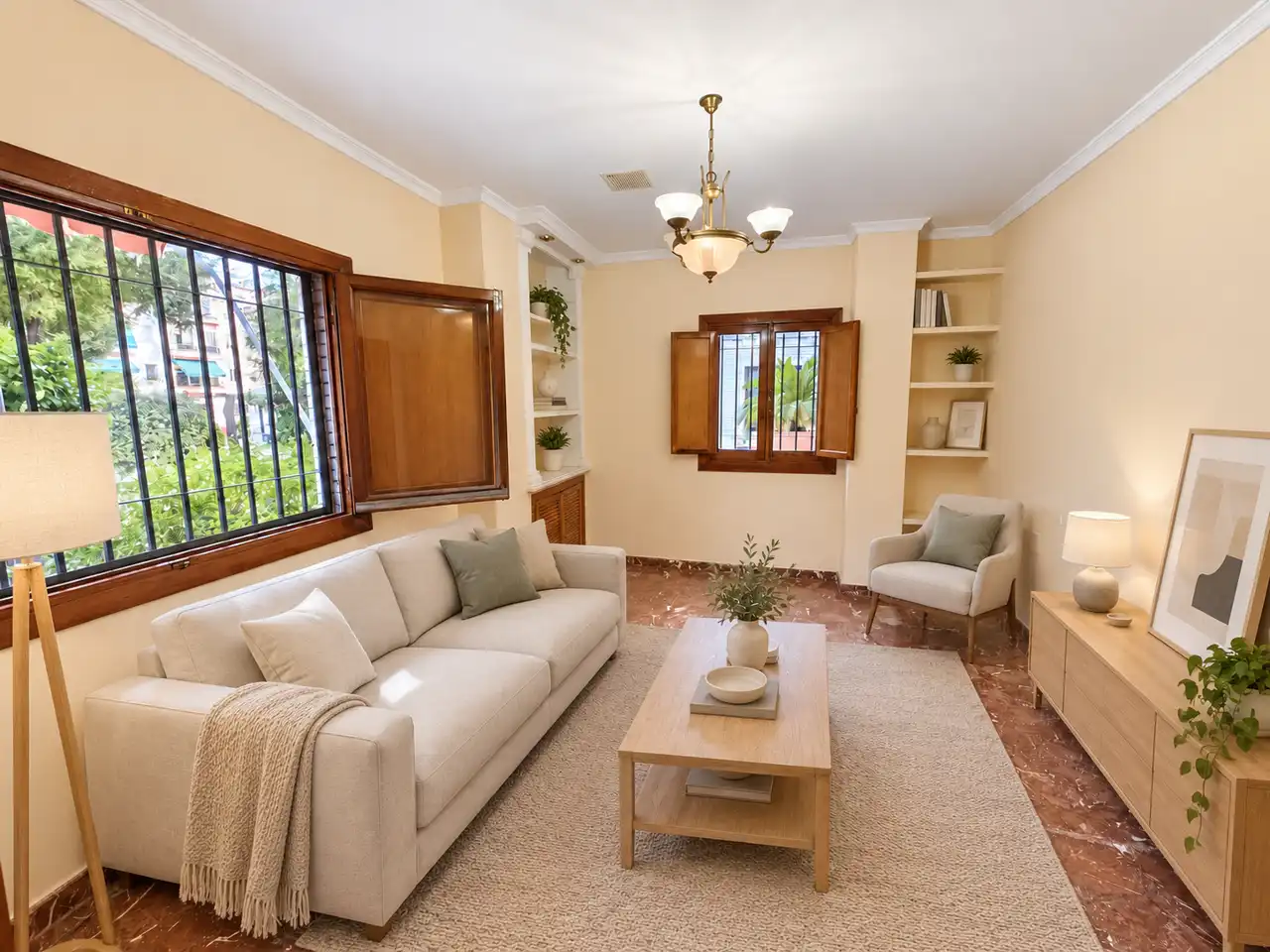 Living room of Ground floor for sale in Écija  with Air Conditioner, Terrace and Storage room