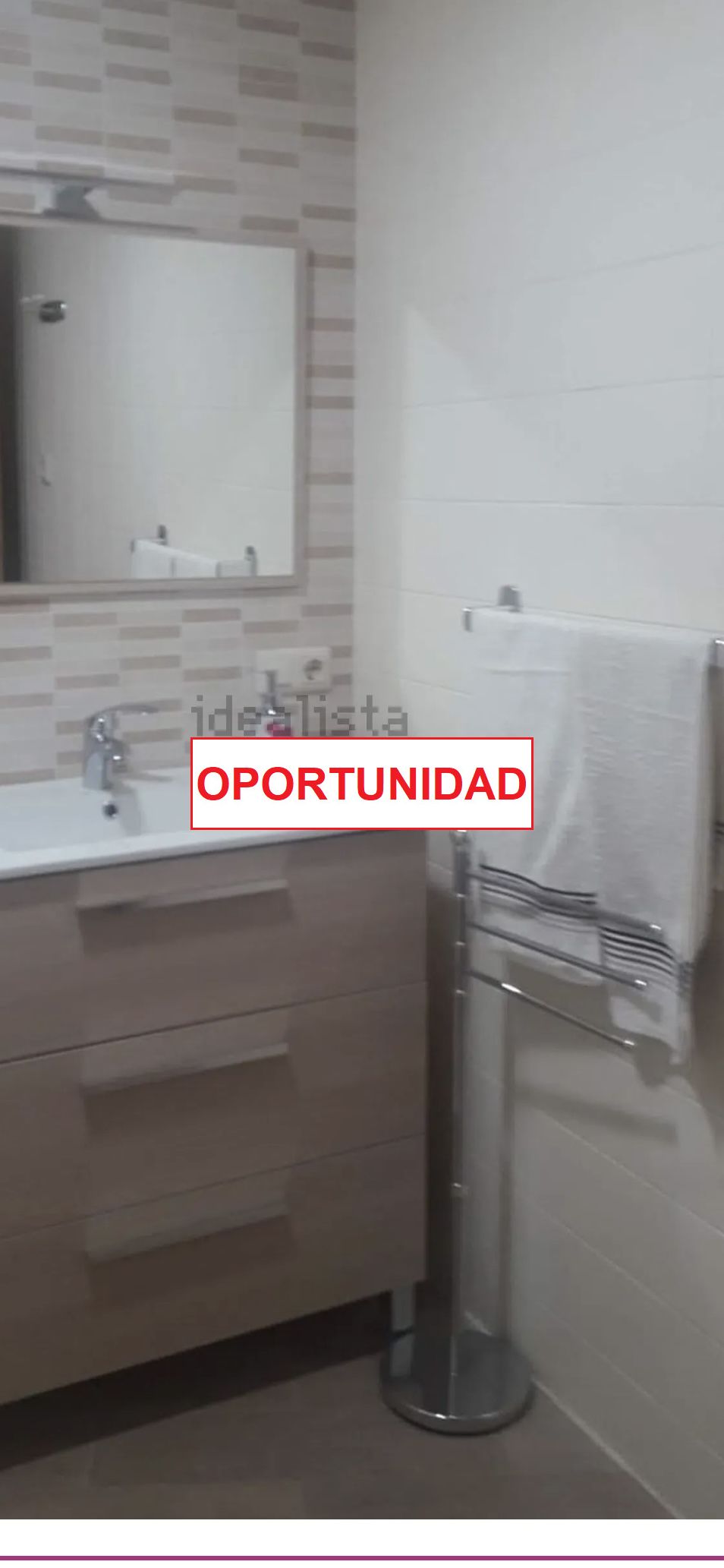Bathroom of Flat to rent in Ciudad Real Capital  with Heating, Terrace and Furnished