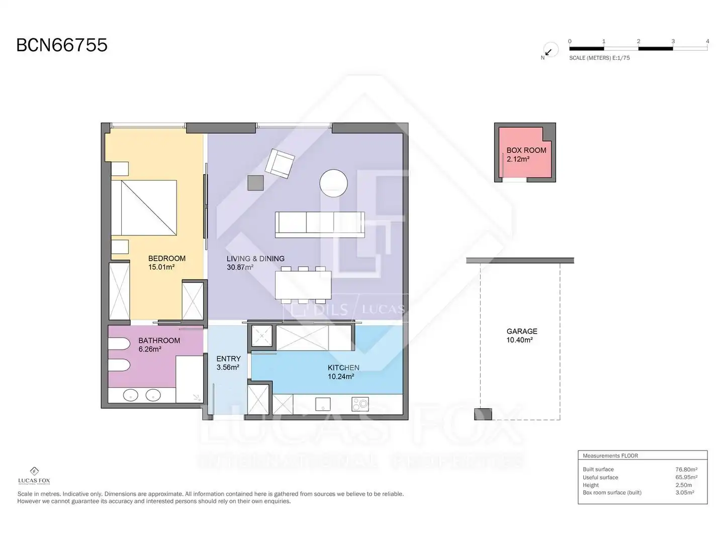 Flat for sale in Barcelona  with Air Conditioner, Heating and Parquet flooring