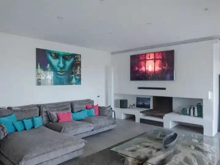 Sala d'estar de Casa o xalet de lloguer en Can Furnet