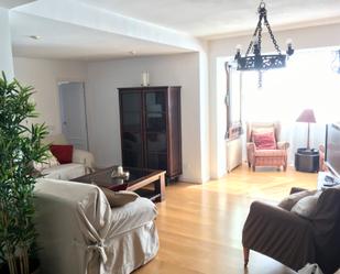 Living room of Flat to rent in  Madrid Capital  with Air Conditioner and Balcony