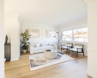 Living room of Attic for sale in  Madrid Capital  with Terrace