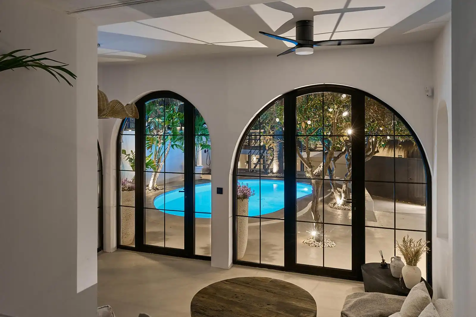 Schwimmbecken von Haus oder Chalet zum Verkauf in Torremolinos mit Klimaanlage, Heizung und Privatgarten