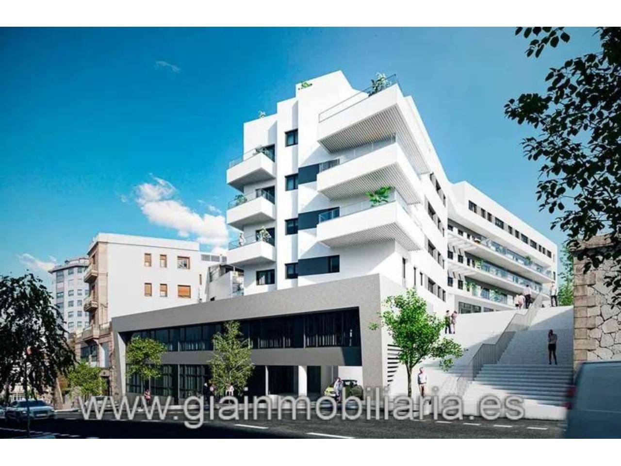 Exterior view of Premises for sale in Vigo 