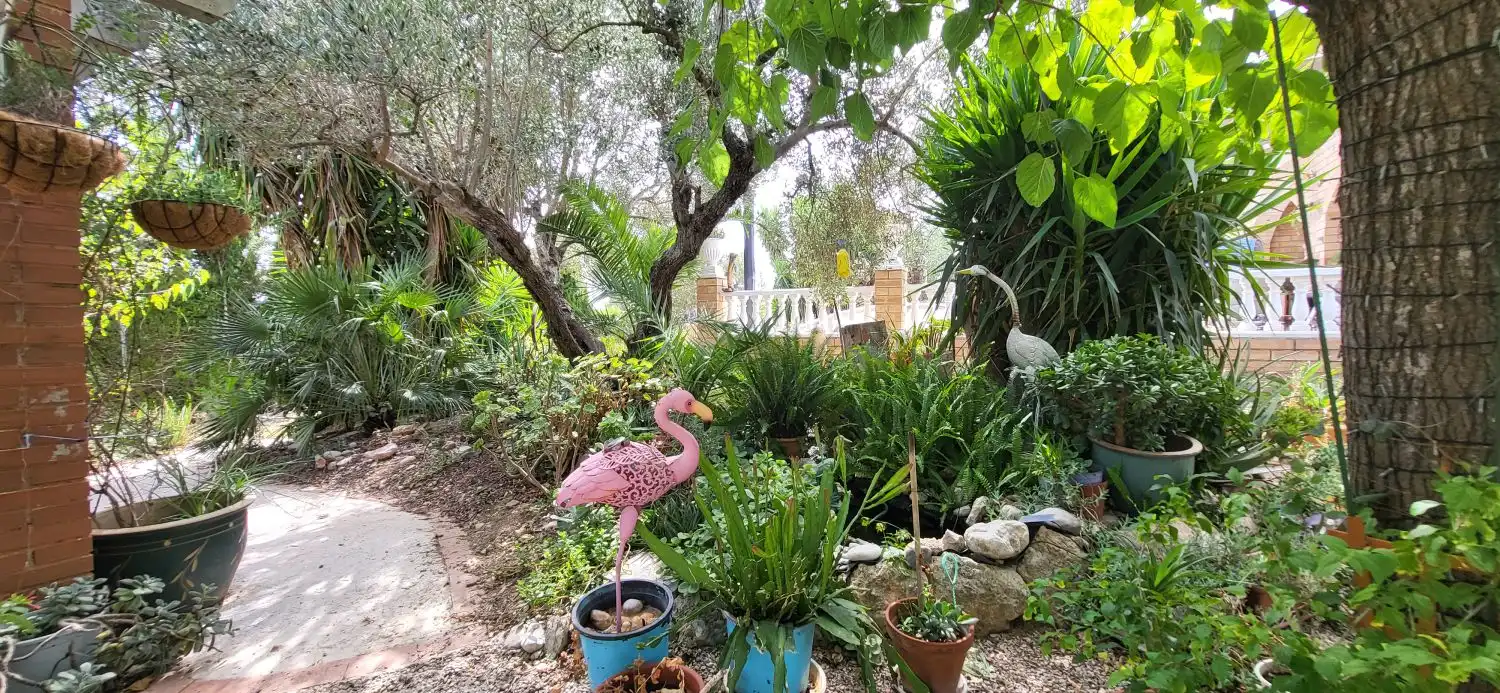 Jardín de Casa o chalet en venta en Roquetes con Aire acondicionado, Calefacción y Jardín privado