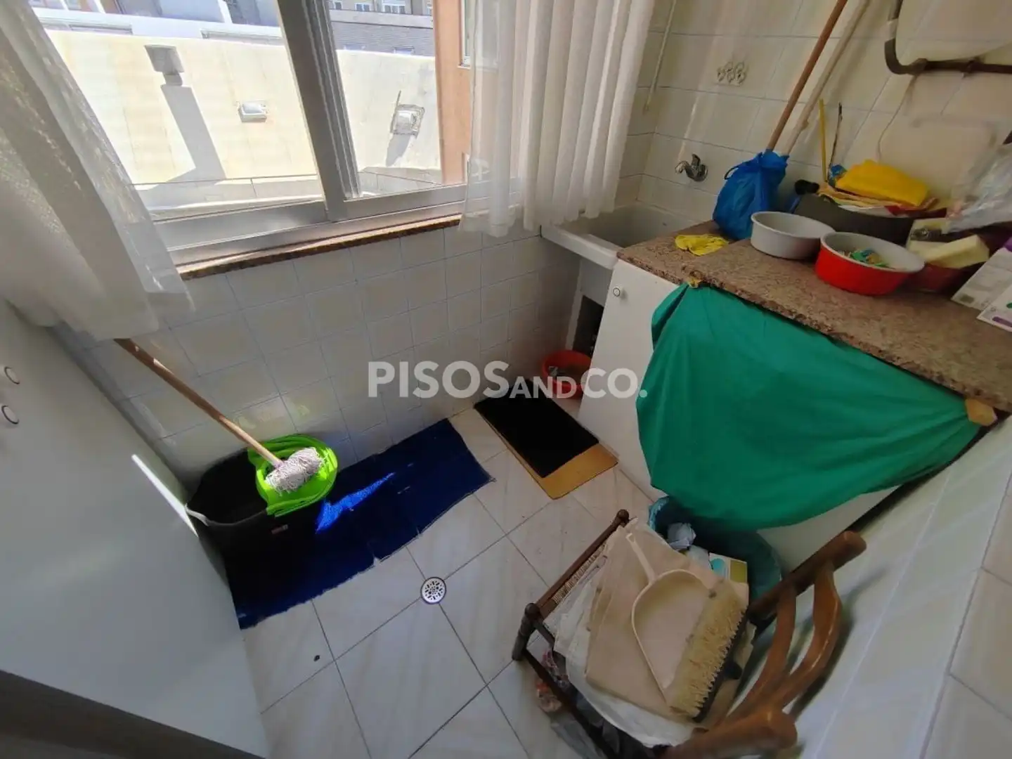 Cocina de Piso en venta en A Coruña Capital  con Calefacción, Trastero y Amueblado