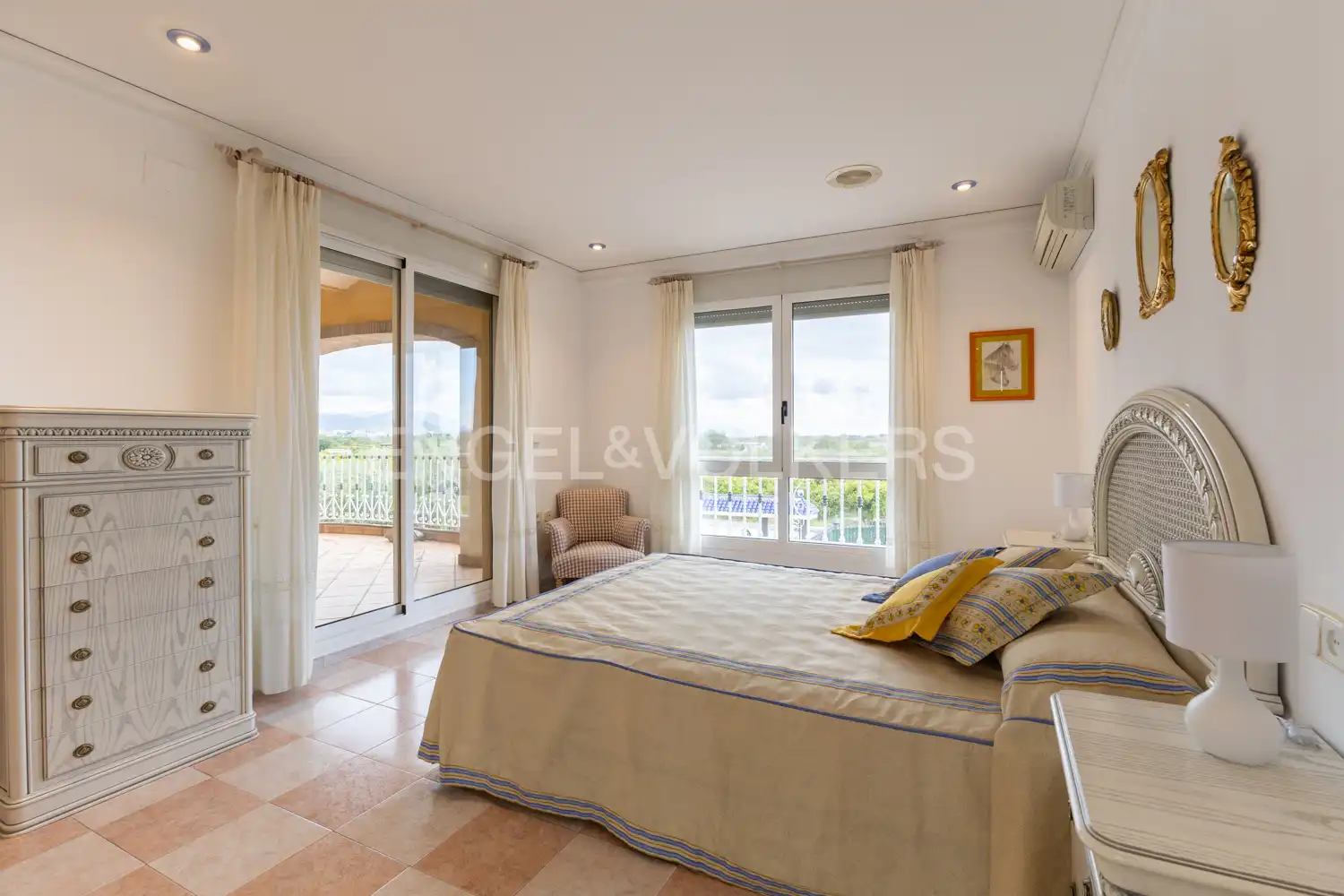Habitación de Finca rústica en venta en Piles con Aire acondicionado, Calefacción y Jardín privado