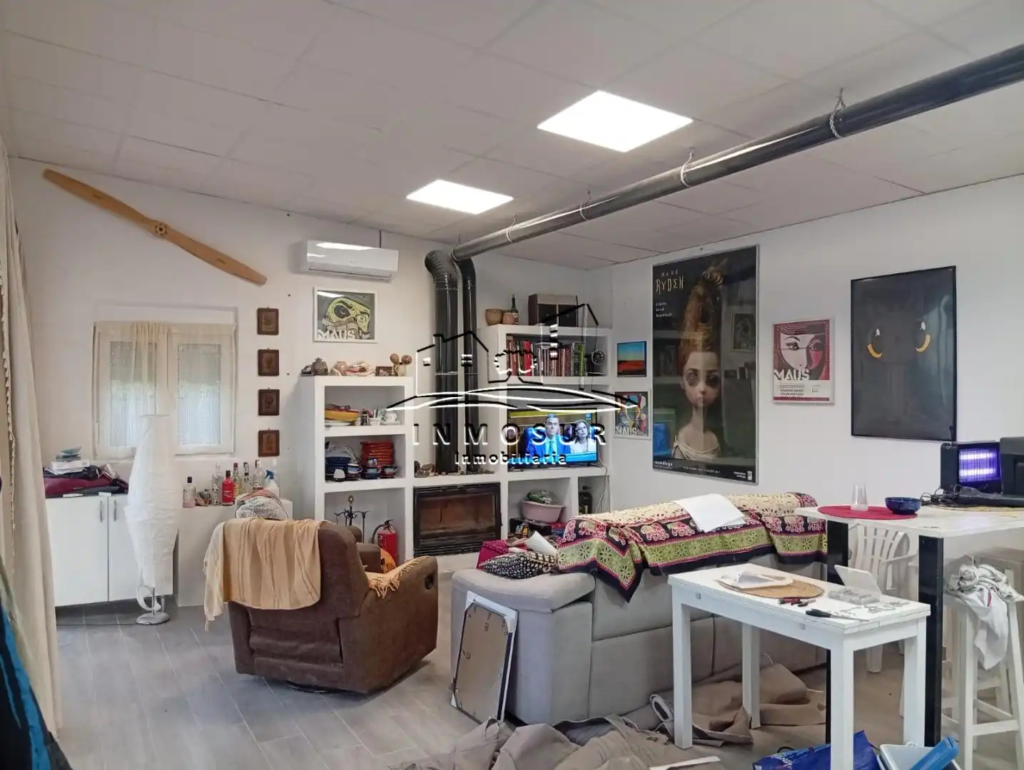 Sala de estar de Casa o chalet de alquiler en Lucena con Piscina y Amueblado