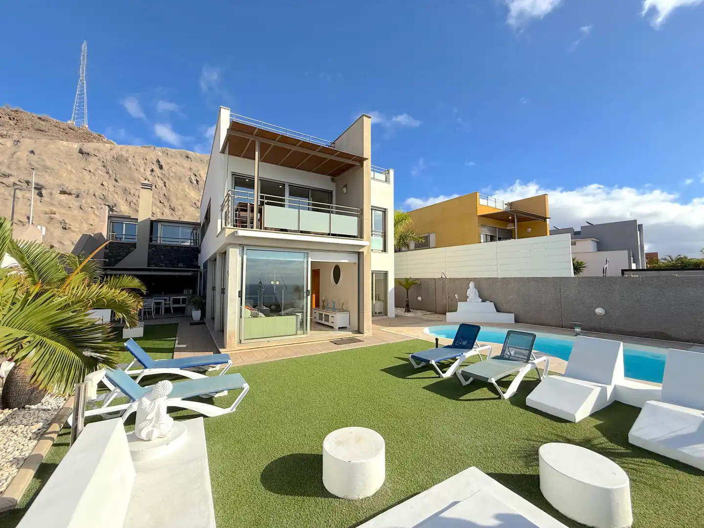 Terraza de Casa o chalet de alquiler en Santa Cruz de Tenerife con Aire acondicionado, Jardín privado y Parquet