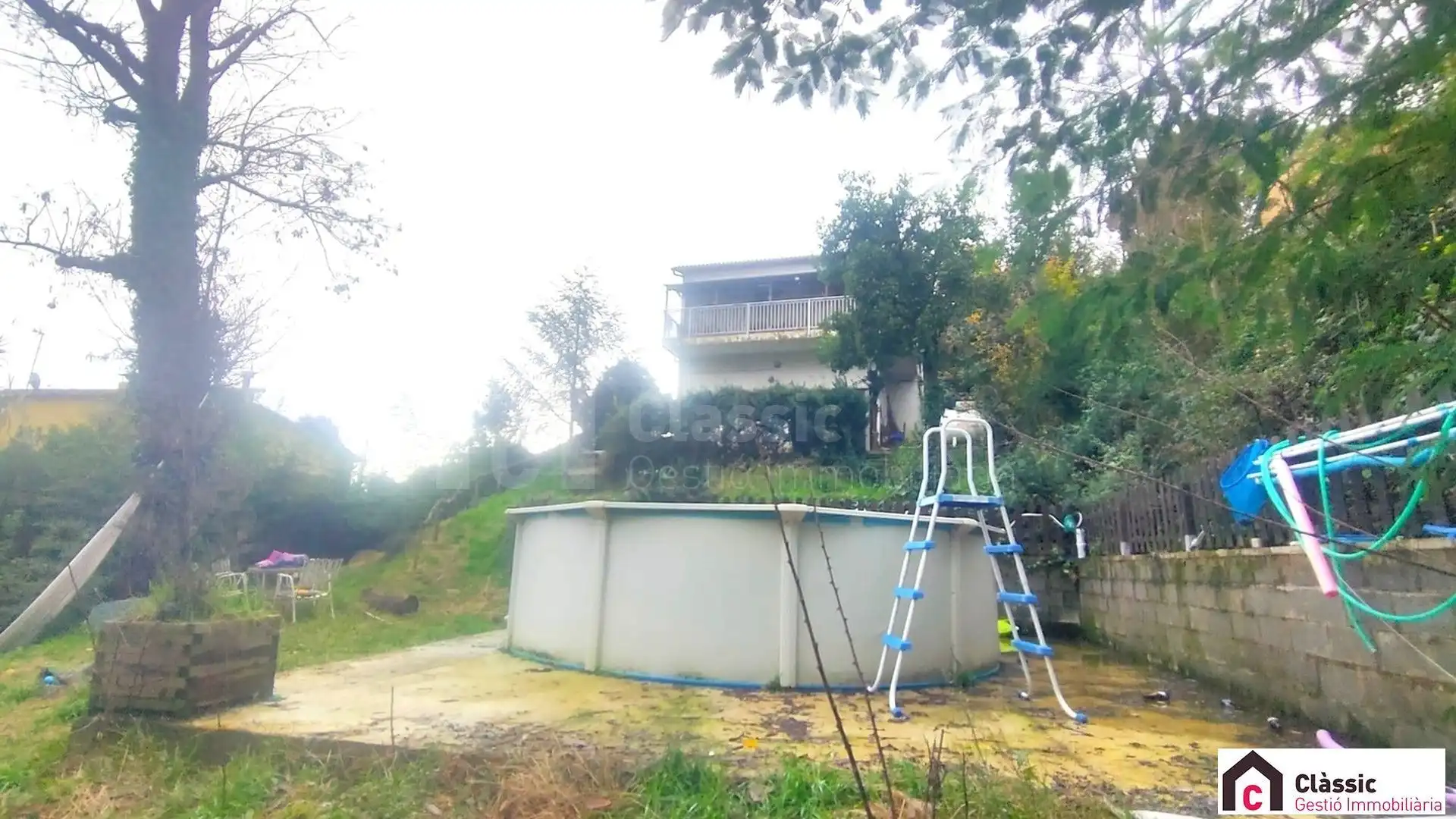 Piscina de Casa o xalet en venda en Riells i Viabrea amb Calefacció, Jardí privat i Traster