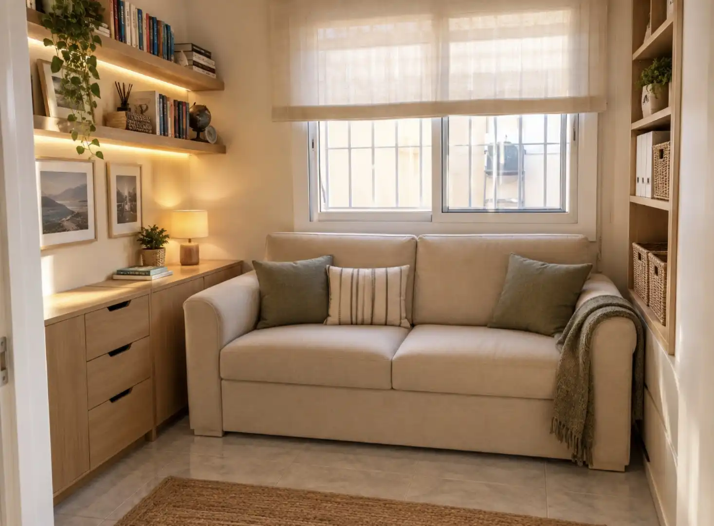 Sala de estar de Piso en venta en Málaga con Trastero y Amueblado