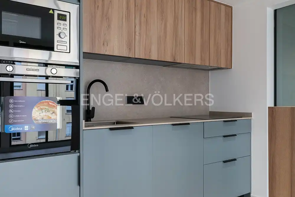 Cocina de Ático de alquiler en Valencia con Aire acondicionado, Calefacción y Se aceptan mascotas