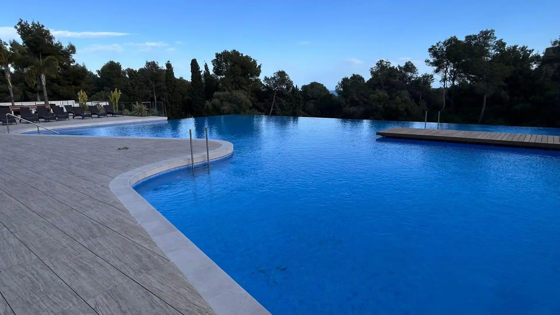Swimming pool of Duplexes for sale in Sant Pere de Ribes  with Air Conditioner, Heating and Private garden