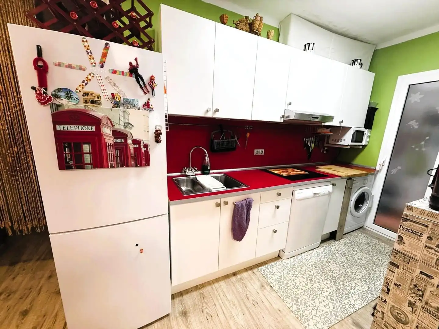 Küche von Wohnung zum Verkauf in Pineda de Mar mit Klimaanlage, Heizung und Möbliert