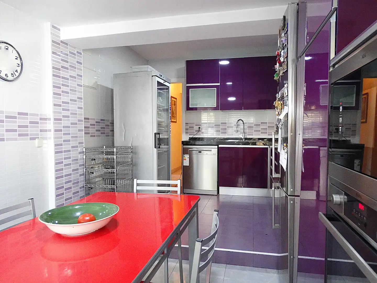 Cocina de Casa o chalet en venta en Arganda del Rey con Aire acondicionado, Calefacción y Jardín privado
