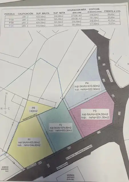 Residential land for sale in Arteixo pueblo
