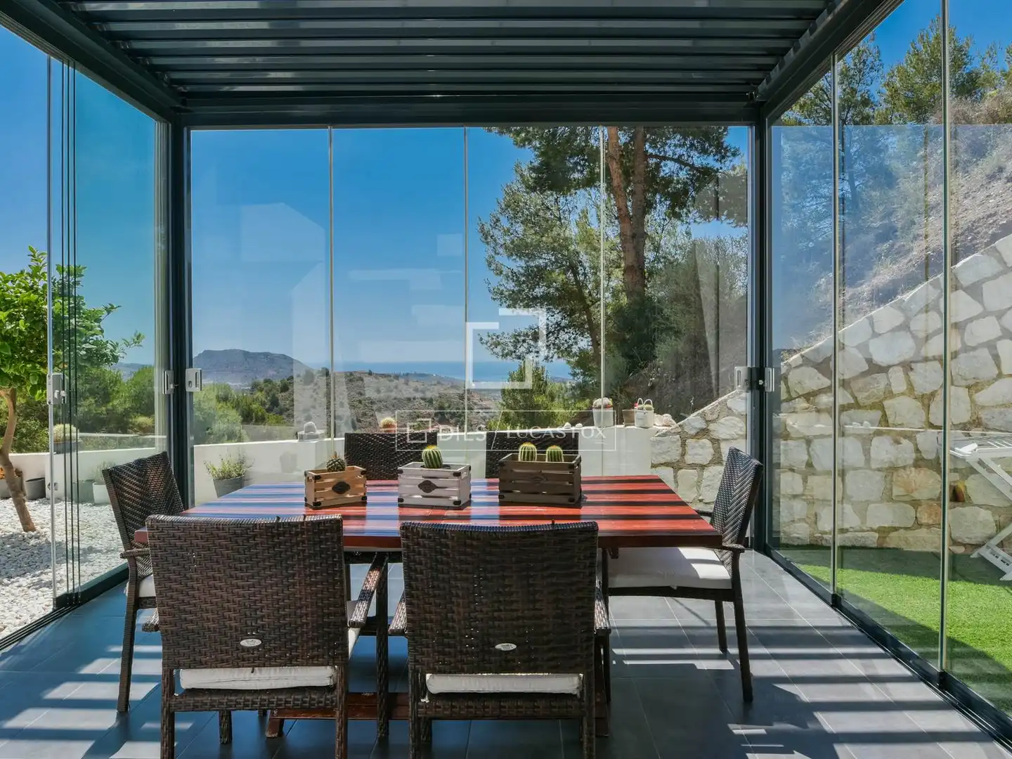 Terraza de Casa o chalet en venta en Málaga con Aire acondicionado, Calefacción y Jardín privado