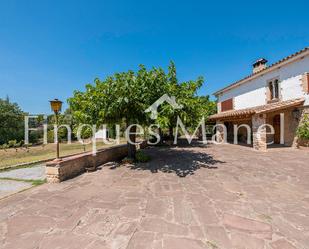 Exterior view of Country house for sale in Banyoles  with Air Conditioner, Terrace and Balcony