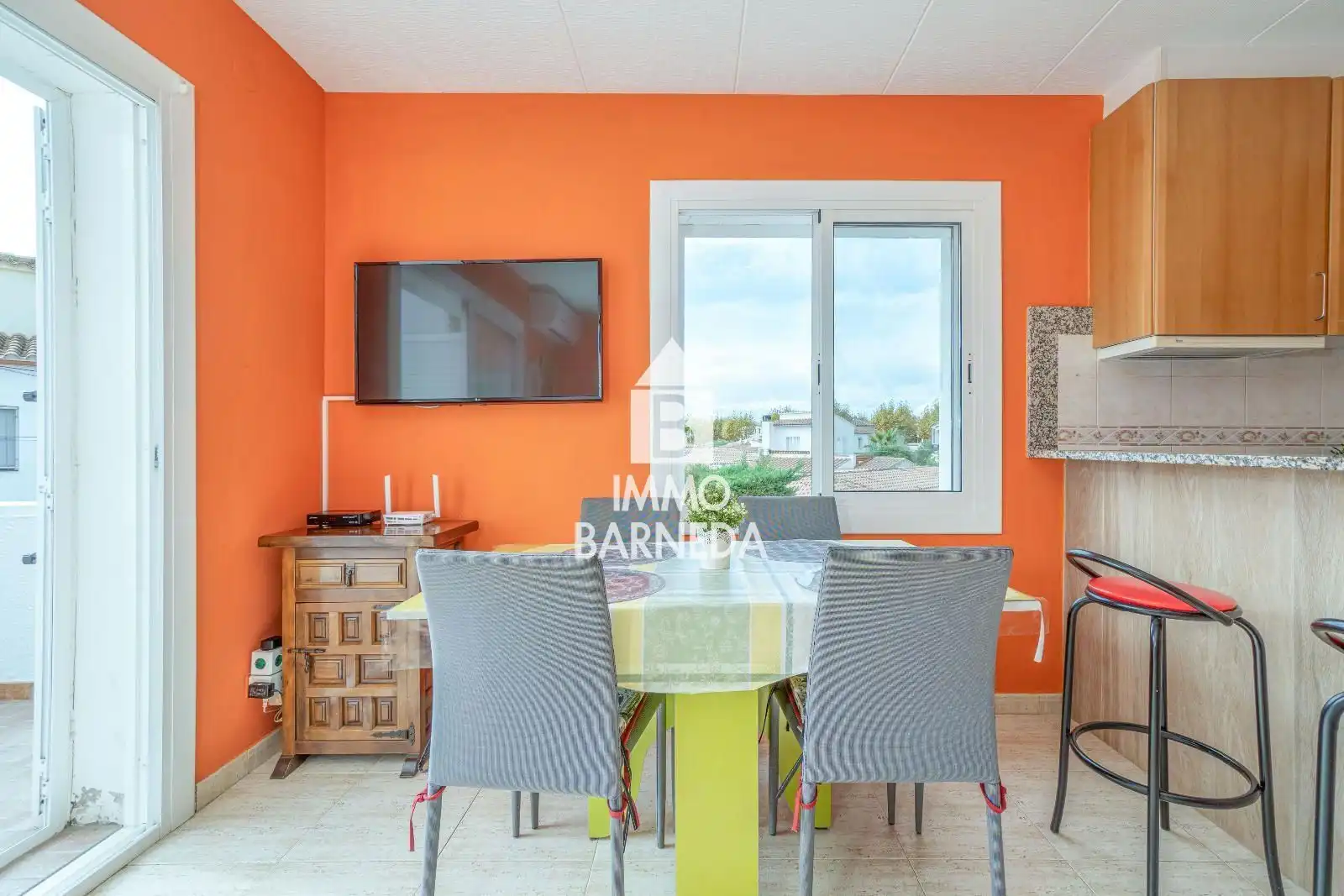 Garden of Flat for sale in Empuriabrava  with Air Conditioner, Heating and Terrace