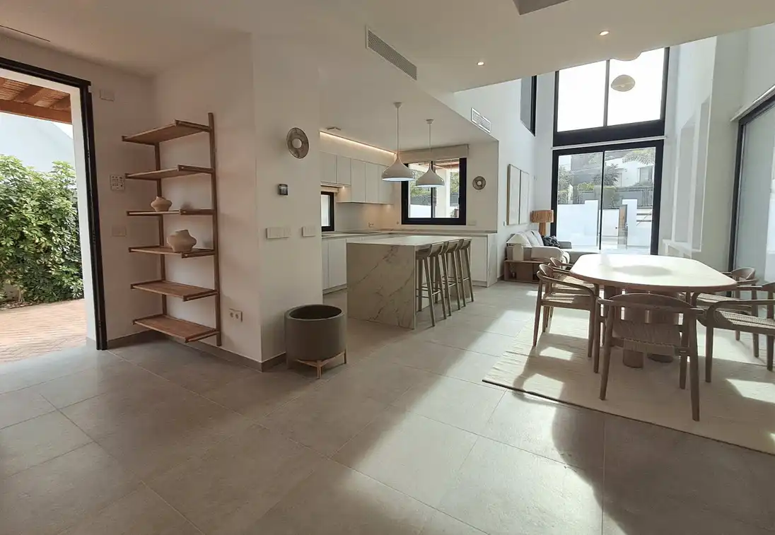 Kitchen of Houses for sale in L'Alfàs del Pi  with Private garden, Terrace and Swimming Pool