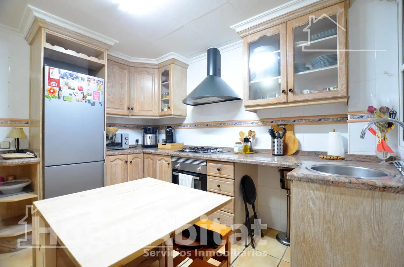 Kitchen of Houses for sale in Cullera  with Air Conditioner, Heating and Terrace