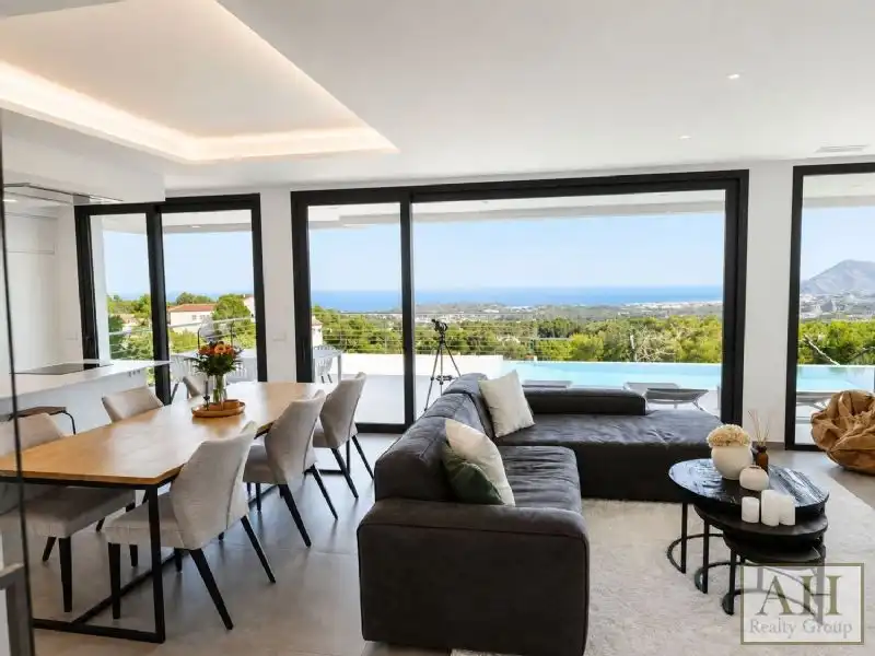 Sala de estar de Casa o chalet en venta en Altea
