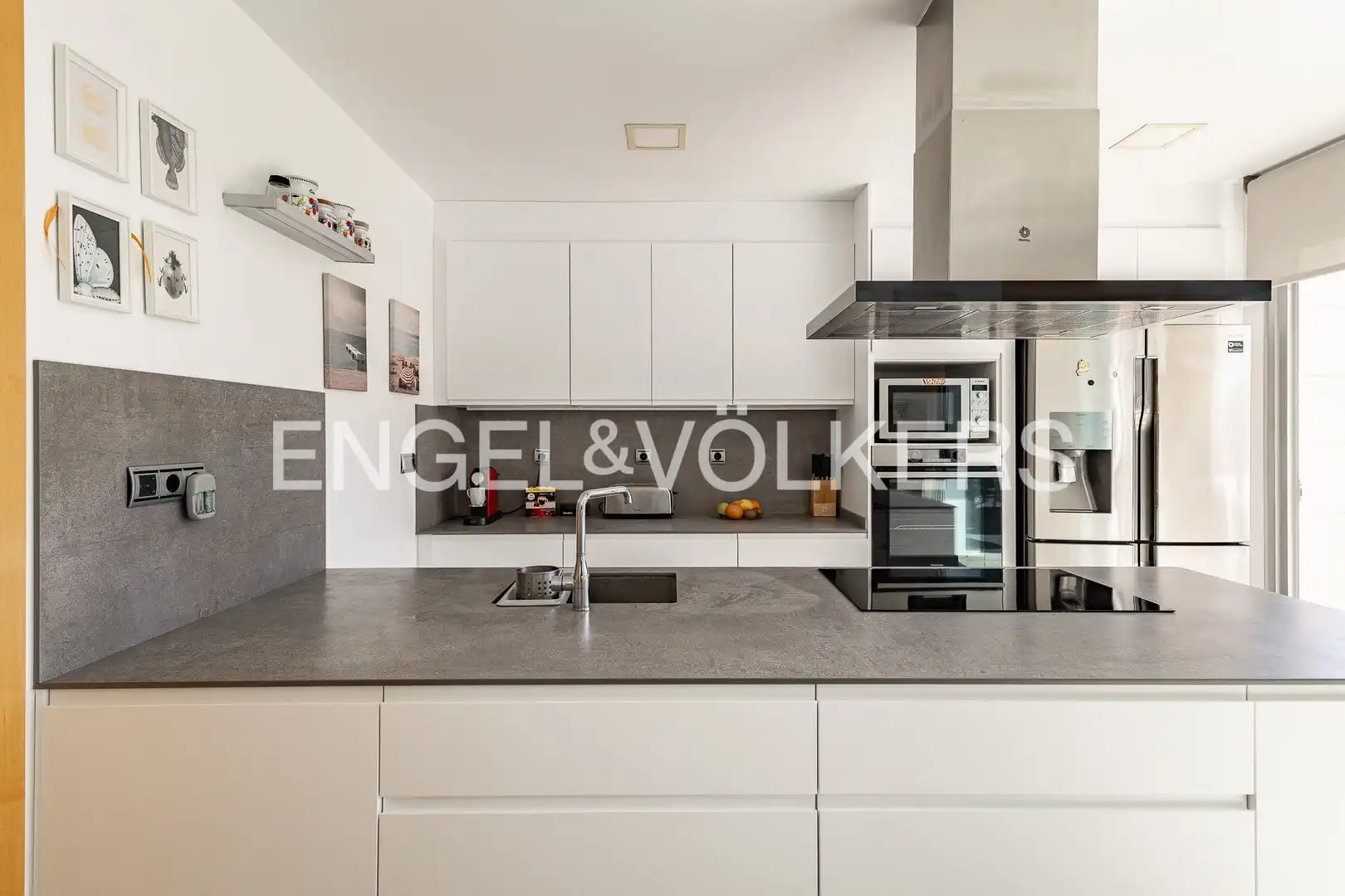 Kitchen of Houses for rent in Cabrera de Mar  with Air Conditioner, Heating and Parquet flooring
