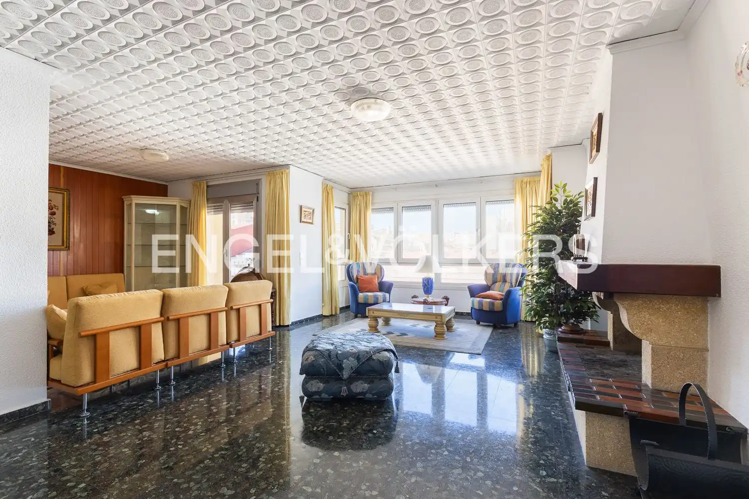 Sala de estar de Casa o chalet en venta en Alberic con Aire acondicionado, Calefacción y Terraza