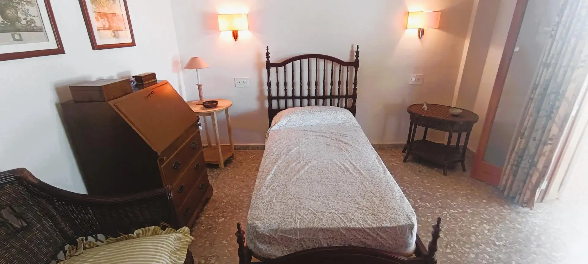 Bedroom of Flat for rent in Calvià  with Air Conditioner, Terrace and Furnished