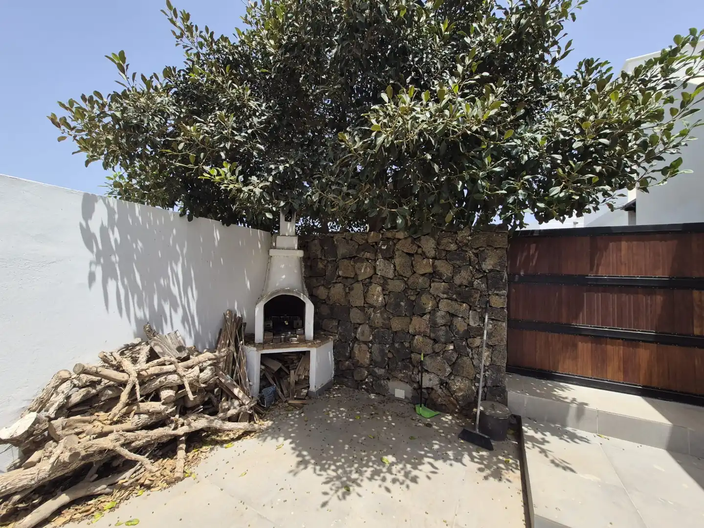 Jardí de Casa o xalet en venda en San Bartolomé amb Aire condicionat, Jardí privat i Terrassa