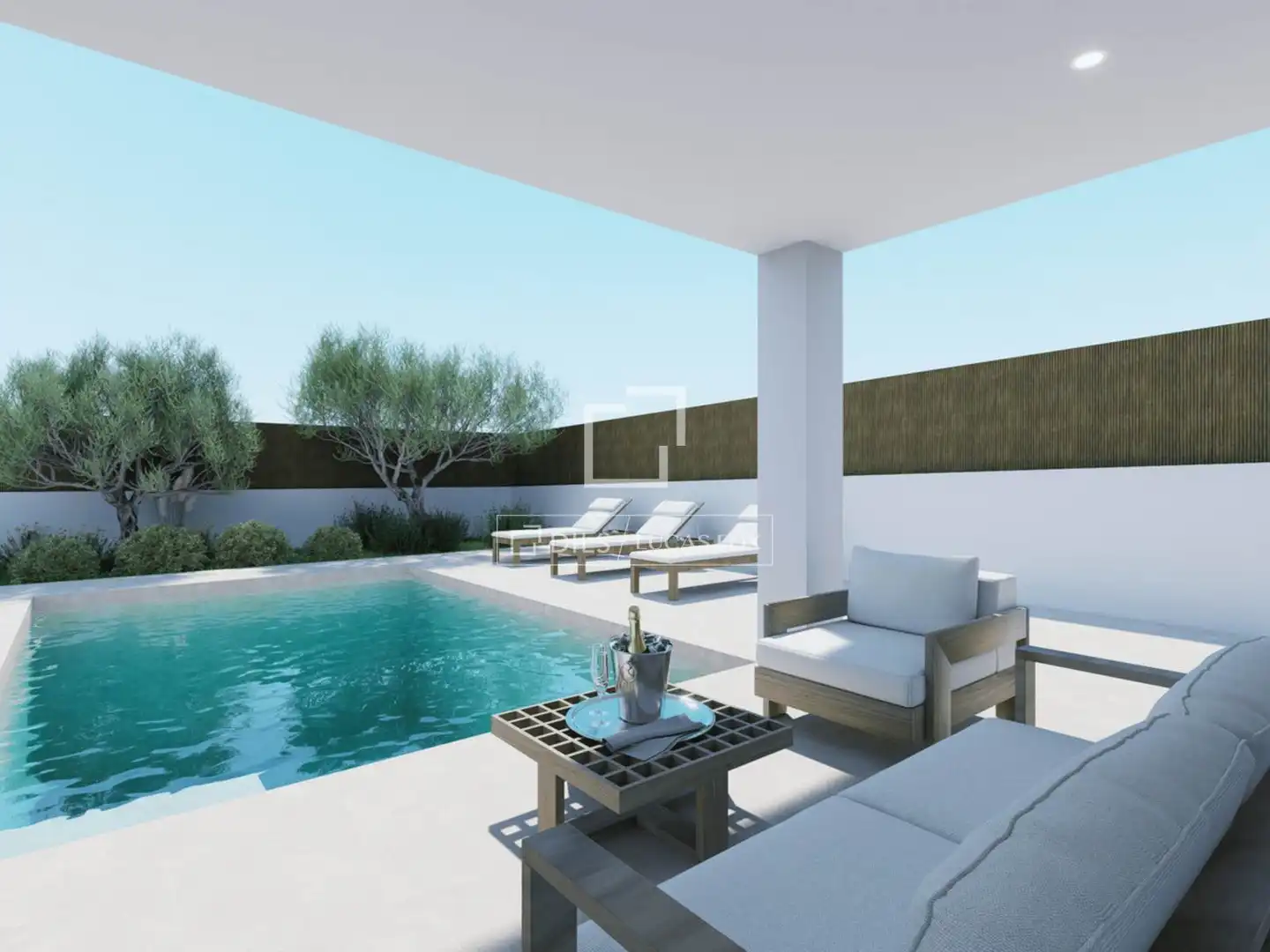 Terrace of Houses for sale in Marratxí  with Air Conditioner, Private garden and Swimming Pool
