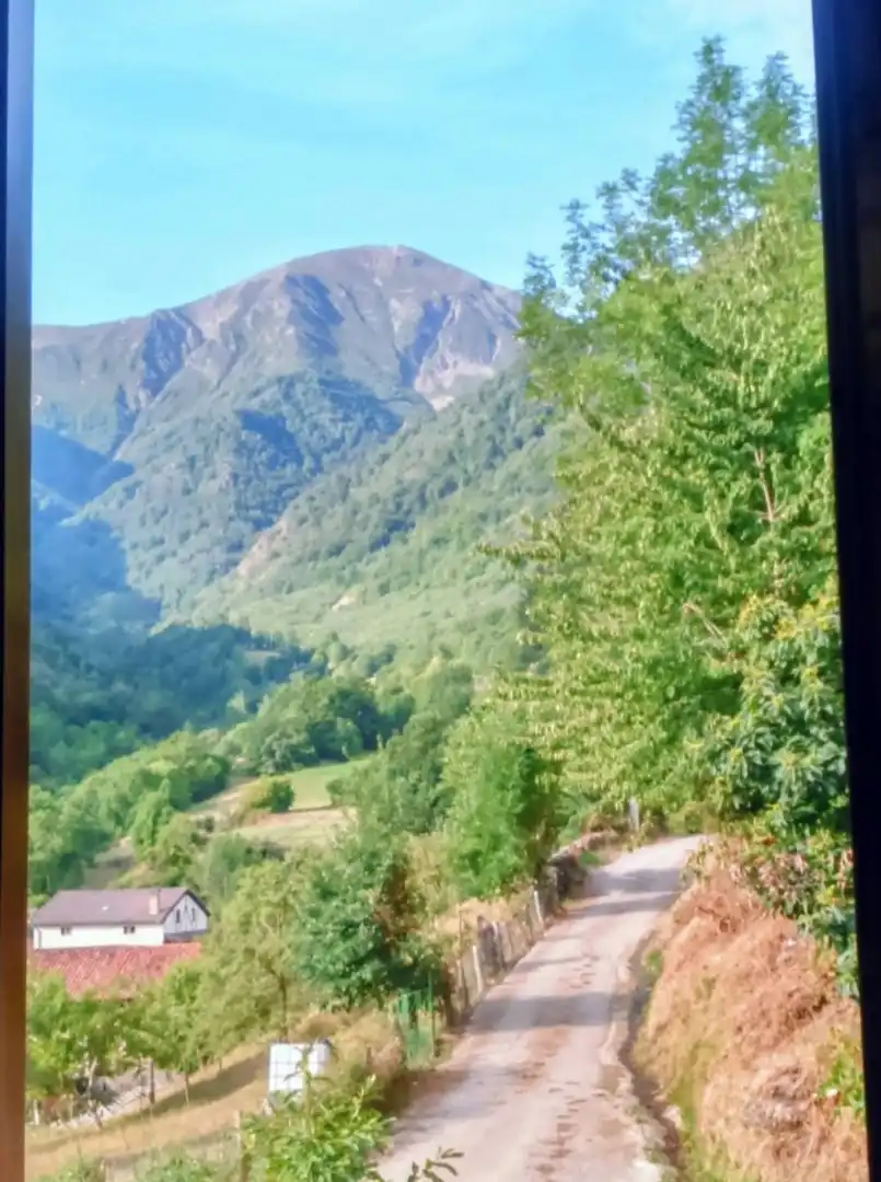 Vista exterior de Casa o xalet en venda en Vega de Liébana amb Jardí privat, Moblat i Balcó