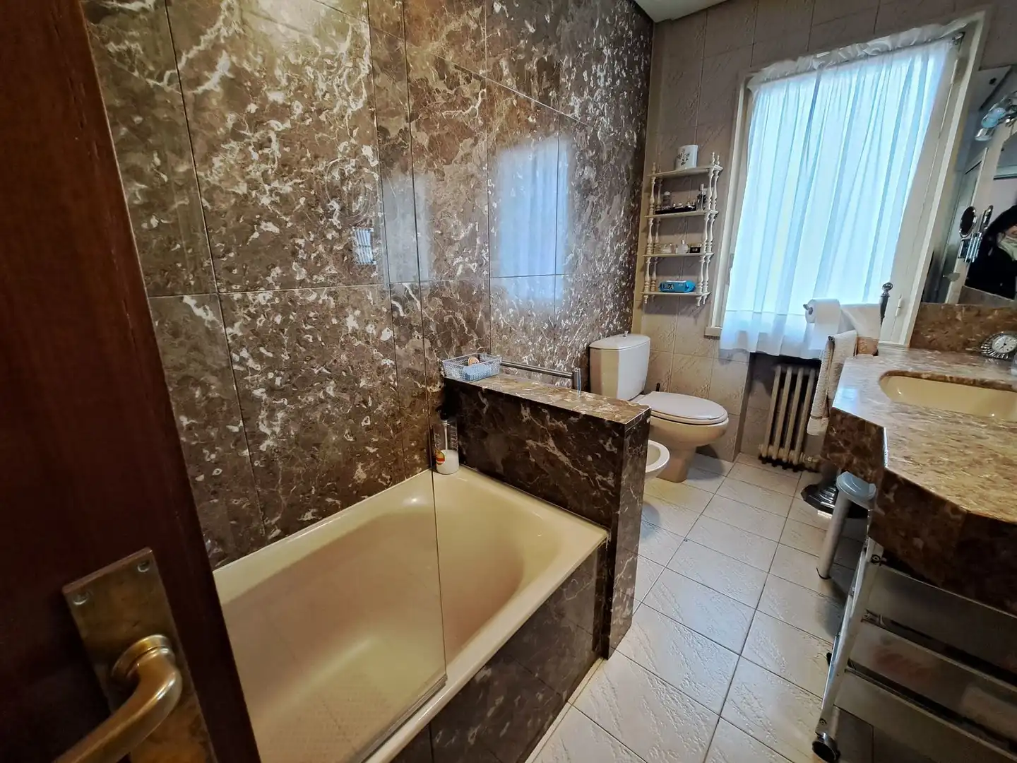 Badezimmer von Wohnung zum Verkauf in Gijón  mit Heizung, Terrasse und Schwimmbad
