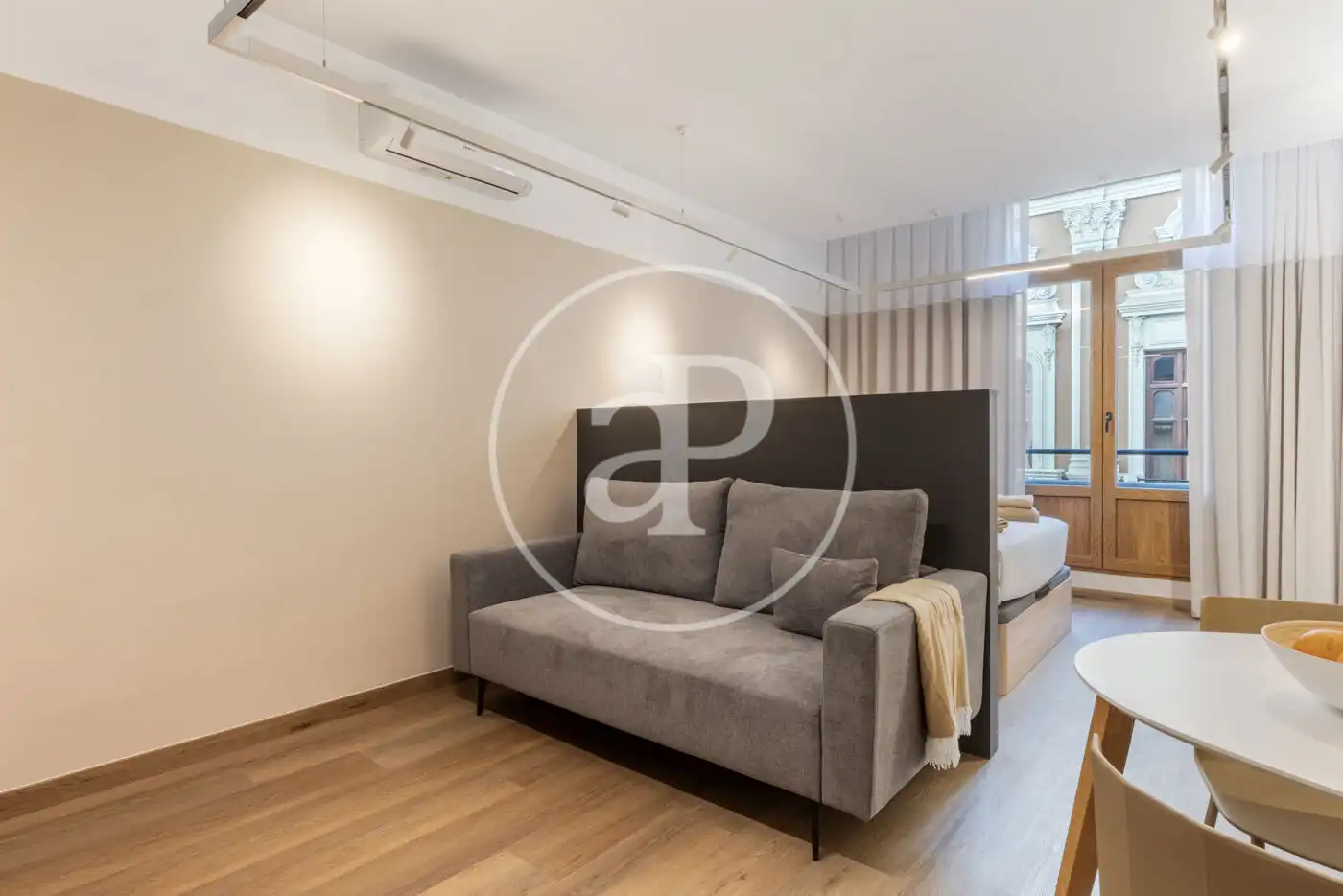 Sala de estar de Piso de alquiler en Valencia con Aire acondicionado, Calefacción y Amueblado