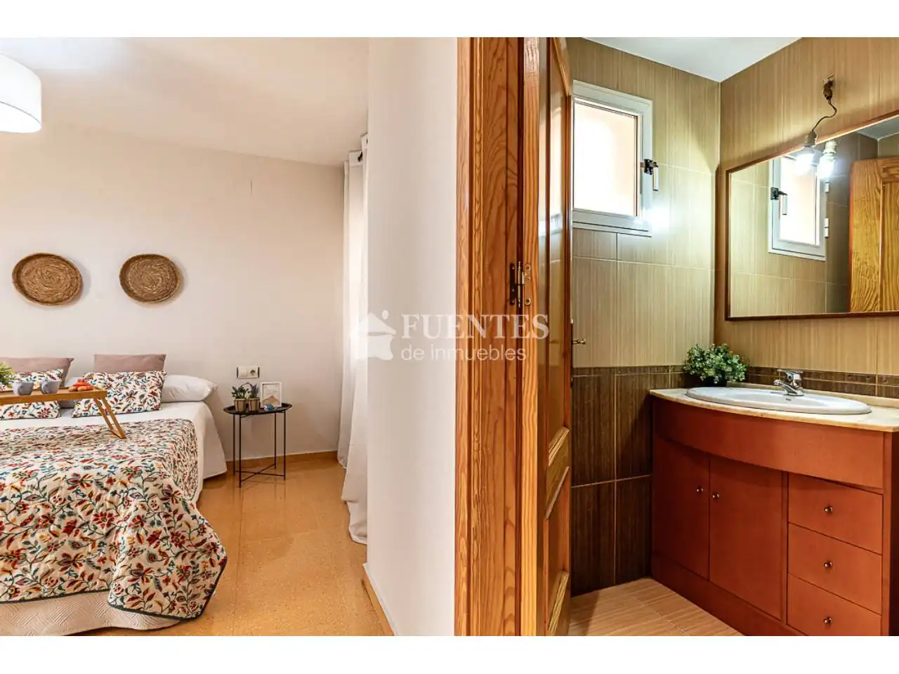 Bedroom of Flat for sale in Alicante / Alacant  with Air Conditioner