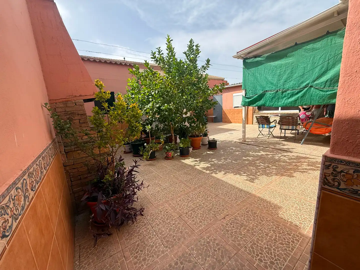 Terraza de Casa o chalet en venta en Láchar con Aire acondicionado, Calefacción y Jardín privado