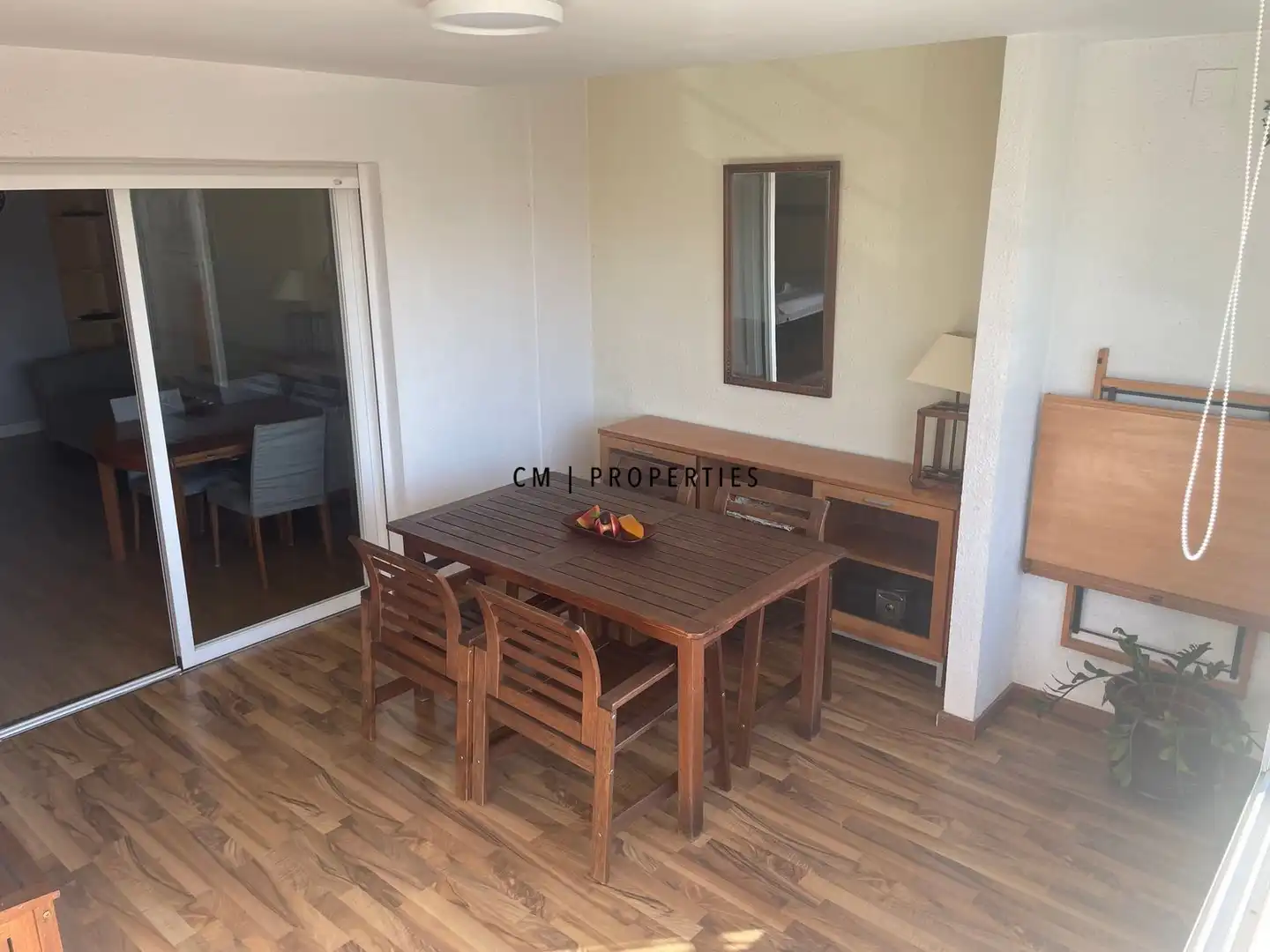 Dining room of Flat for rent in Puçol  with Air Conditioner, Terrace and Swimming Pool