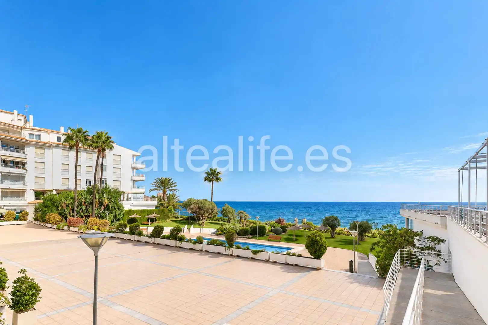 Jardí de Apartament de lloguer en L'Olla