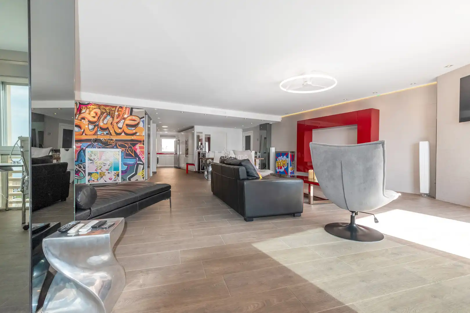 Sala de estar de Piso en venta en Altea con Aire acondicionado, Calefacción y Jardín privado