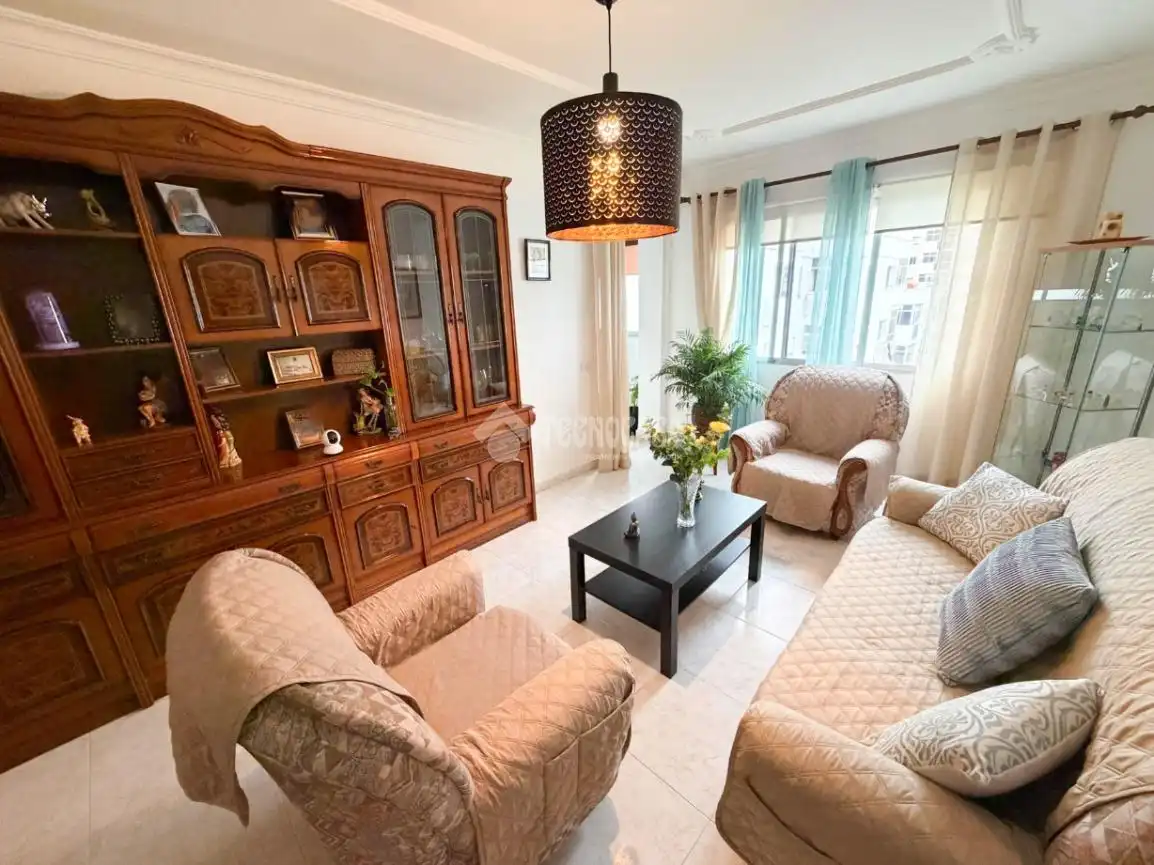 Sala de estar de Piso en venta en Las Palmas de Gran Canaria con Terraza