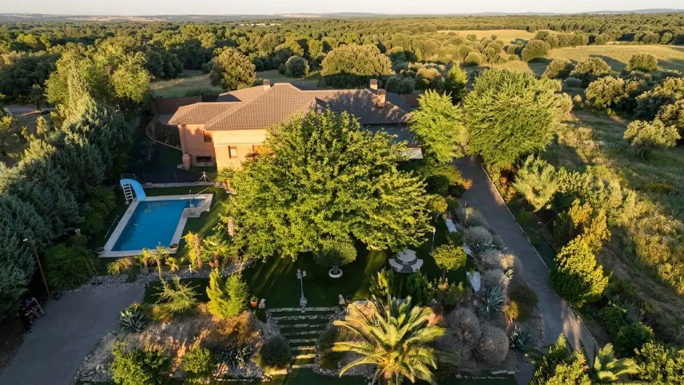Jardí de Casa o xalet en venda en San Martín de la Vega amb Aire condicionat, Calefacció i Piscina