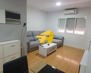 Sala d'estar de Pis de lloguer en Málaga Capital amb Aire condicionat i Moblat