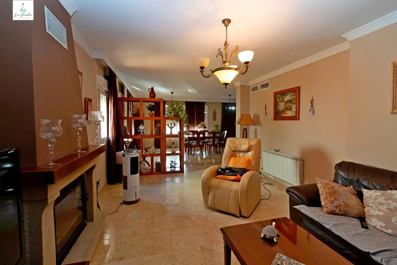 Sala de estar de Casa o chalet en venta en Málaga con Aire acondicionado, Jardín privado y Terraza