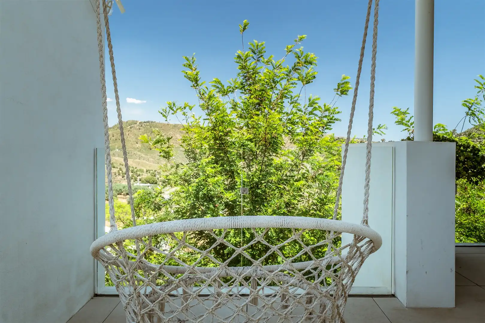 Terraza de Apartamento de alquiler en Ojén con Aire acondicionado, Calefacción y Terraza