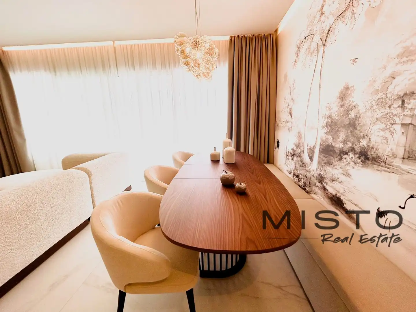 Dining room of Flat for sale in San Pedro de Alcántara