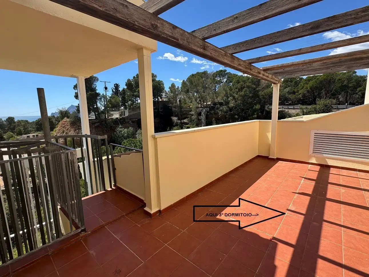 Terrasse von Wohnungen zur Miete in Altea mit Klimaanlage, Heizung und Terrasse