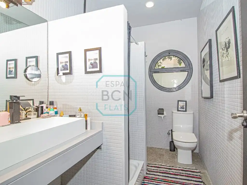 Badezimmer von Haus oder Chalet zum Verkauf in Calafell mit Klimaanlage, Schwimmbad und Balkon
