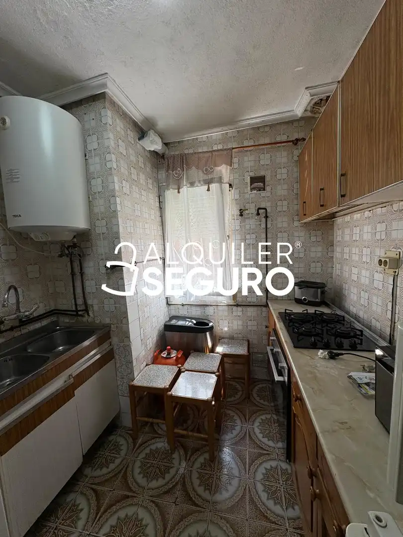 Kitchen of Flat for rent in Madrid  with Furnished