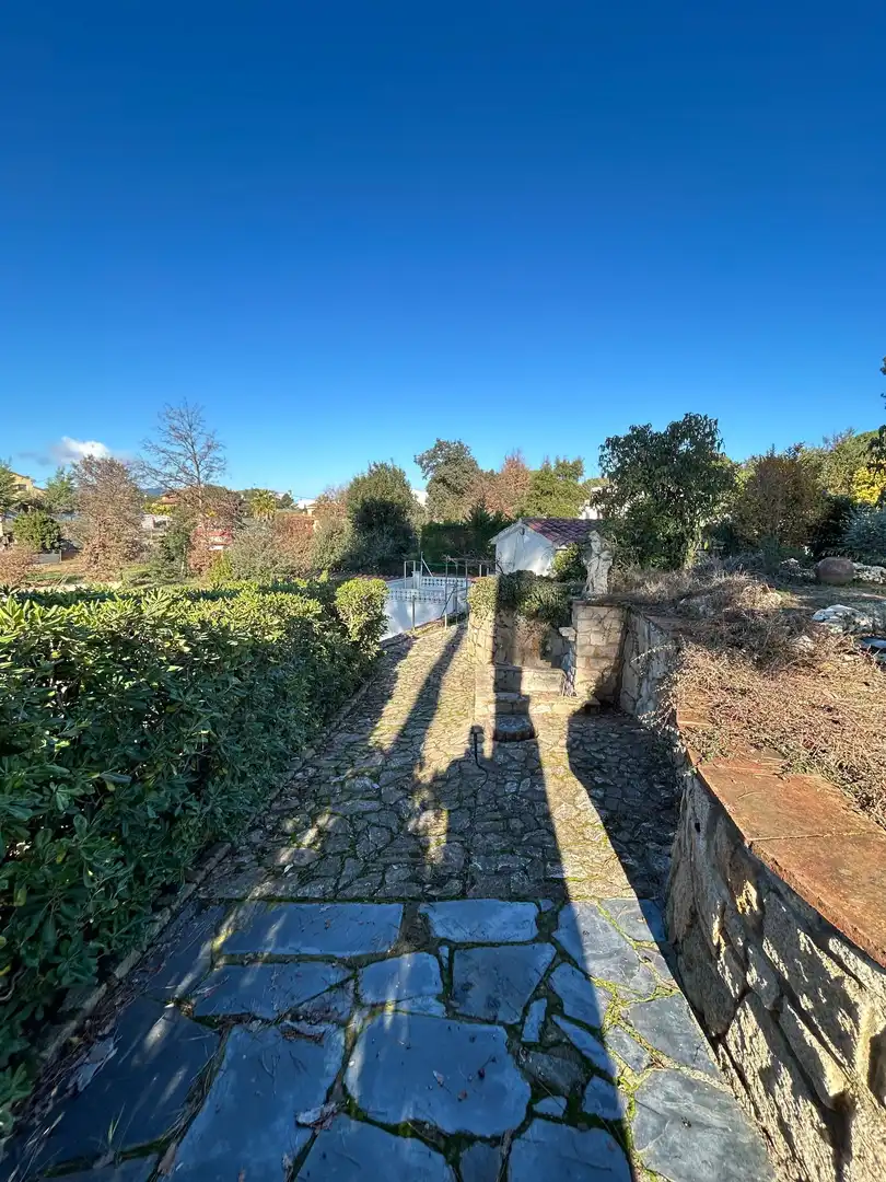 Jardín de Casa o chalet en venta en Santa Coloma de Farners con Calefacción, Jardín privado y Terraza