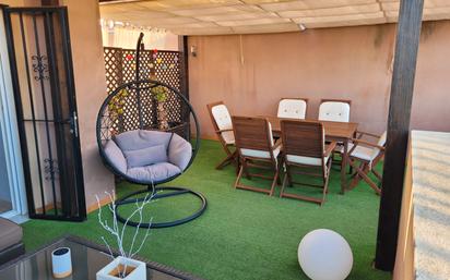 Terrassa de Casa o xalet en venda en Roquetas de Mar amb Aire condicionat, Calefacció i Terrassa